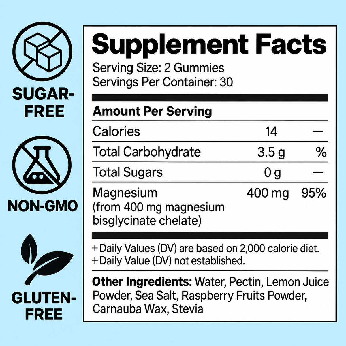 Pearl Nutrition Magnesium Bisglycinate Gummies